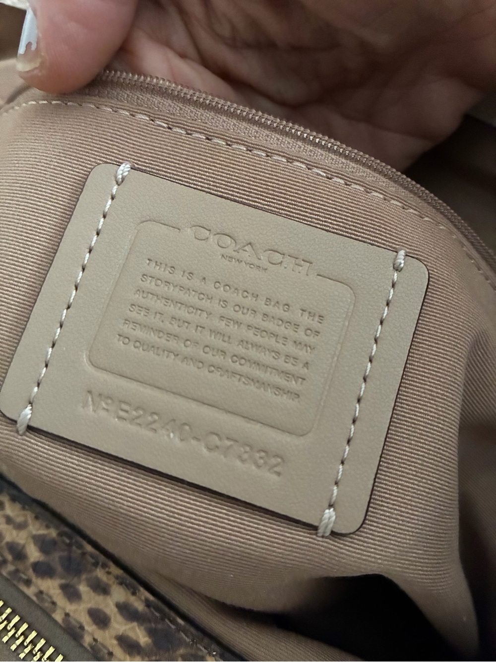 Coach Kristy leather bag! Gorgeous! - Picture 13 of 15